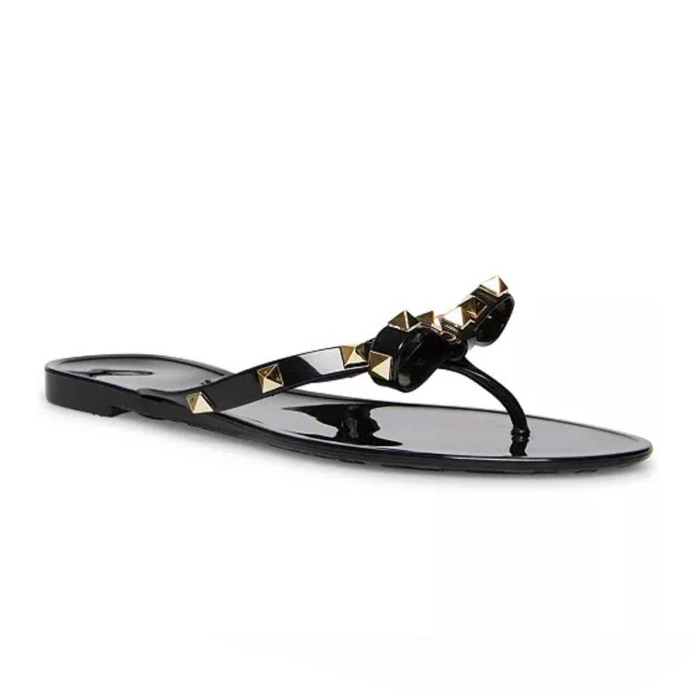 STEVEN NY || Women’s Deevan Studded Bow Jelly Sandals. Sz. 8.5 M